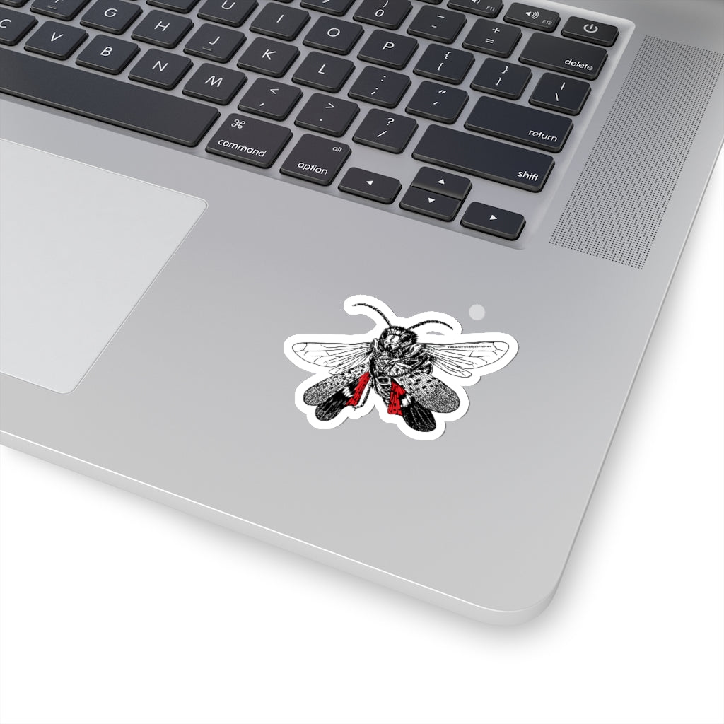 Hornet vs Lanternfly Stickers