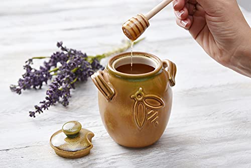 Ceramic Honey Pot