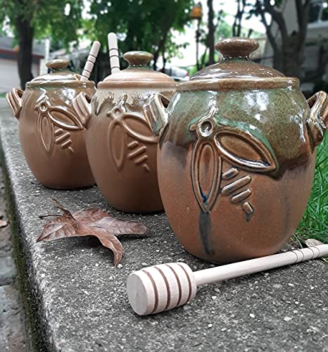 Ceramic Honey Pot