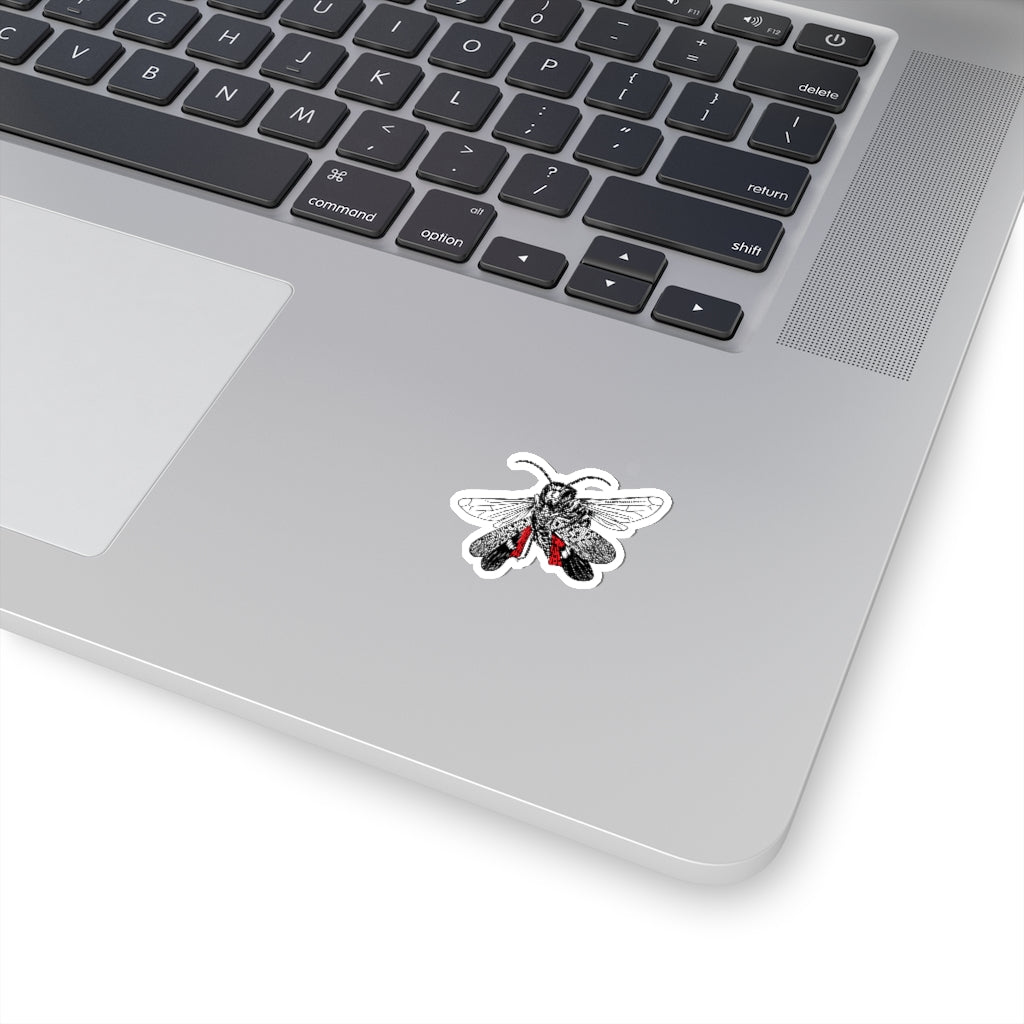 Hornet vs Lanternfly Stickers
